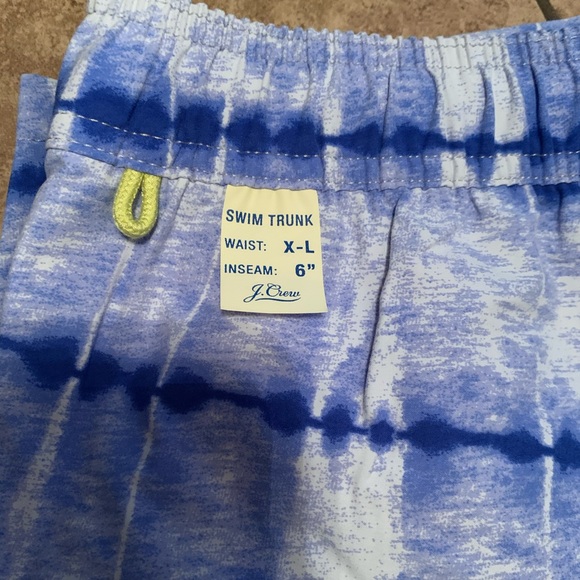 MENS JCREW 6" Stretch Eco Swim Trunk BRAND NEW - Picture 4 of 5